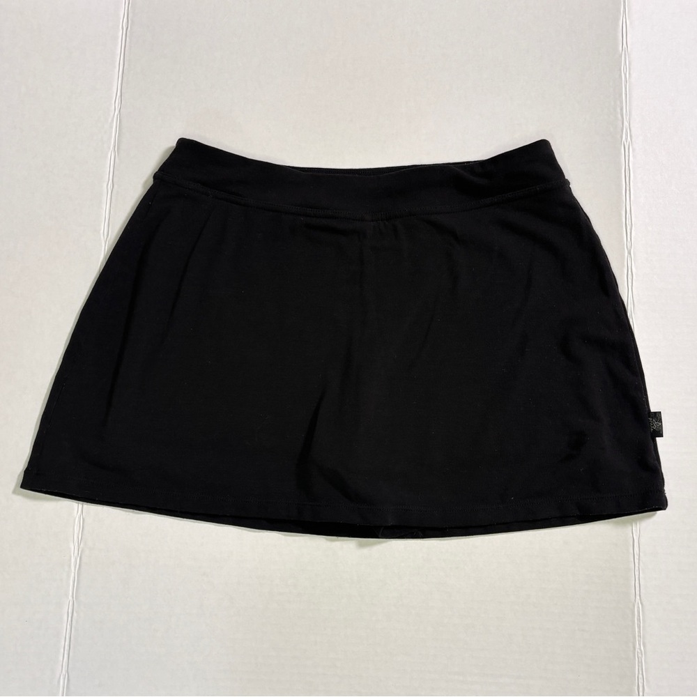 PrAna Active Skort - Skirt / Shorts - Black - Gym , Hiking , Yoga, Tennis